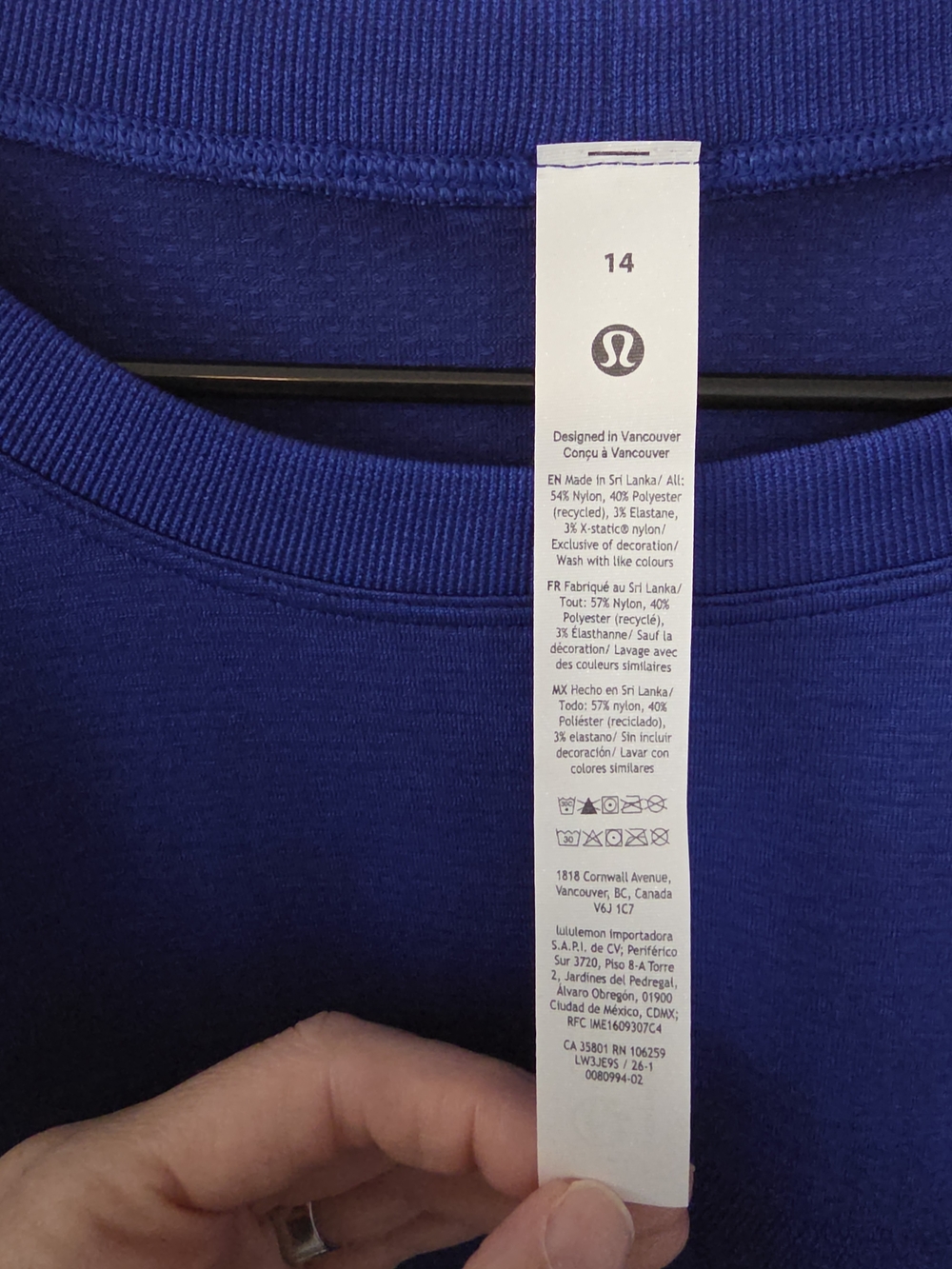 Lululemon Swiftly Relaxed Long Sleeve NWT Size 14 - Picture 3 of 8
